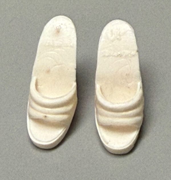 Barbie Platform Open Toe Heels (White) "Philippines" - Image 2