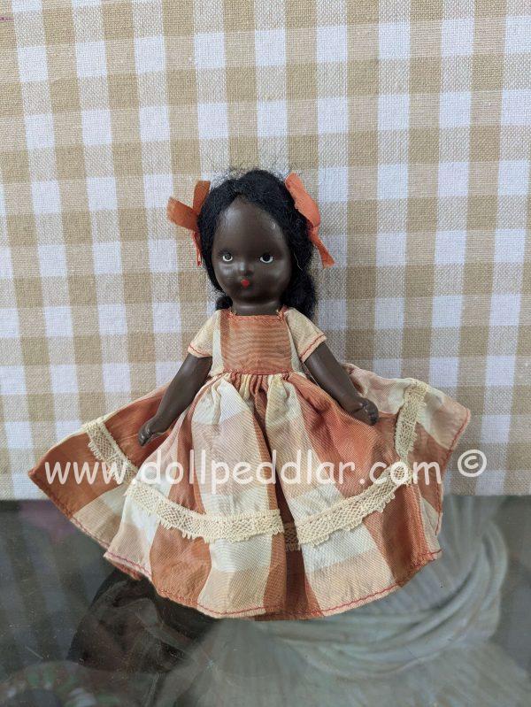 Nancy Ann Storybook #137 Topsy Doll NO BOX, Broken Foot