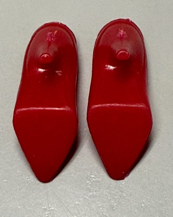 Barbie Spike Pumps (Red) - Image 3