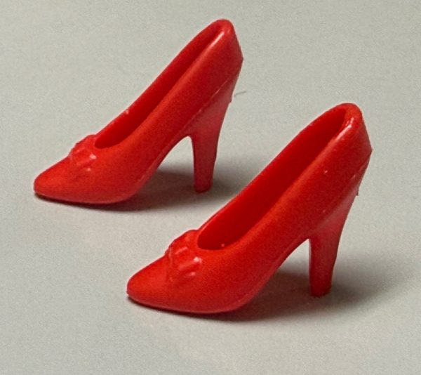 Barbie Red Bow Pumps "Hong Kong"