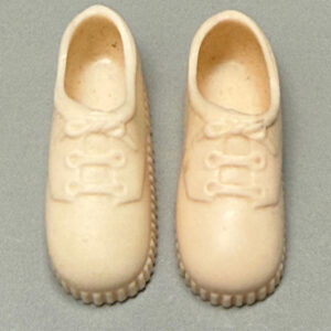 White Squishy Tennis “Japan” Shoes (Fits Barbie/Integrity/JHD)