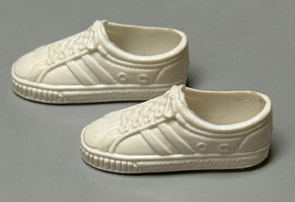 Ken Doll White Squishy Tennis Shoes/Sneakers