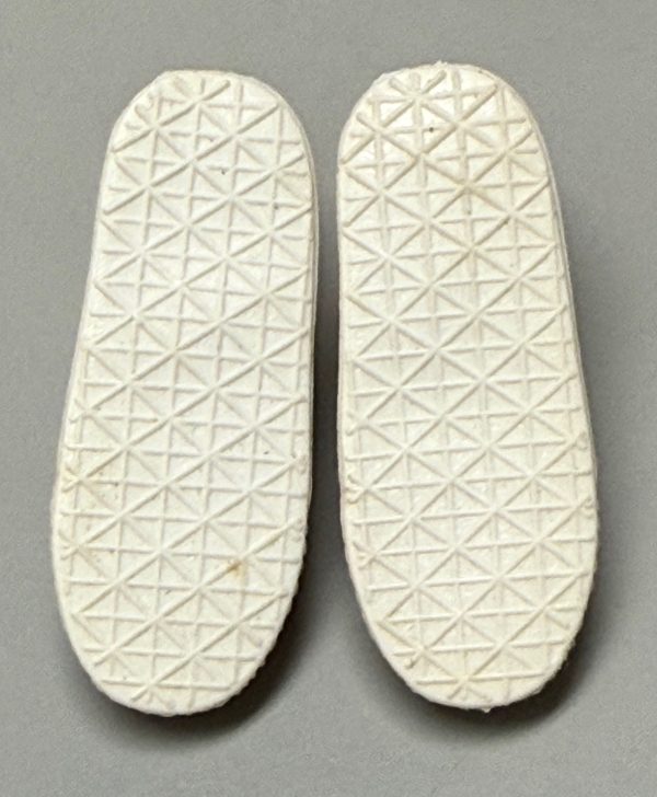 Ken Doll White Squishy Tennis Shoes/Sneakers - Image 3