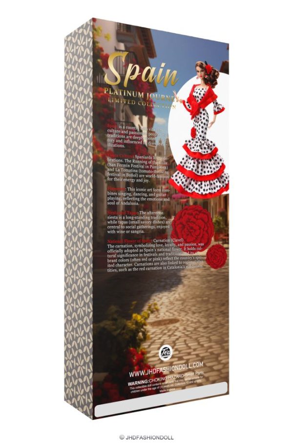 JHD FashionDoll Platinum Journey Spain PRE-ORDER - Image 3