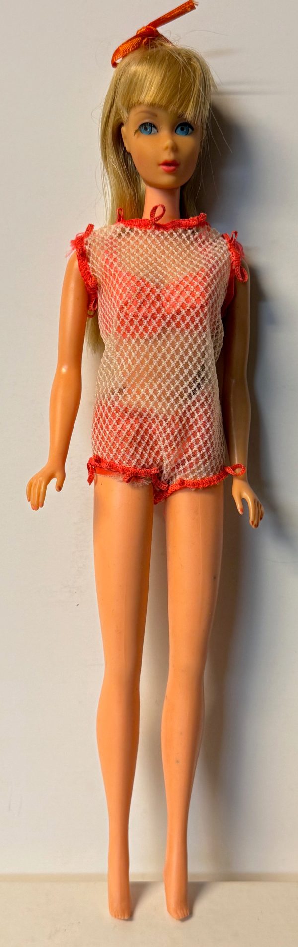 #1160 Vintage Twist 'n Turn (TNT) Barbie Blonde in Original Swimsuit