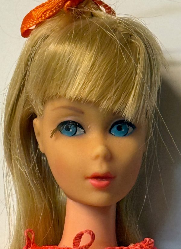 #1160 Vintage Twist 'n Turn (TNT) Barbie Blonde in Original Swimsuit - Image 2