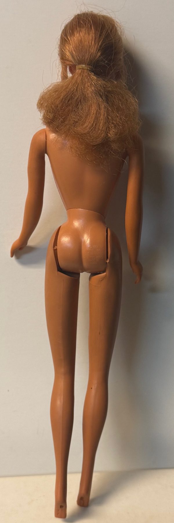 #1160 Vintage Twist 'n Turn Barbie Redhead Nude - Image 3