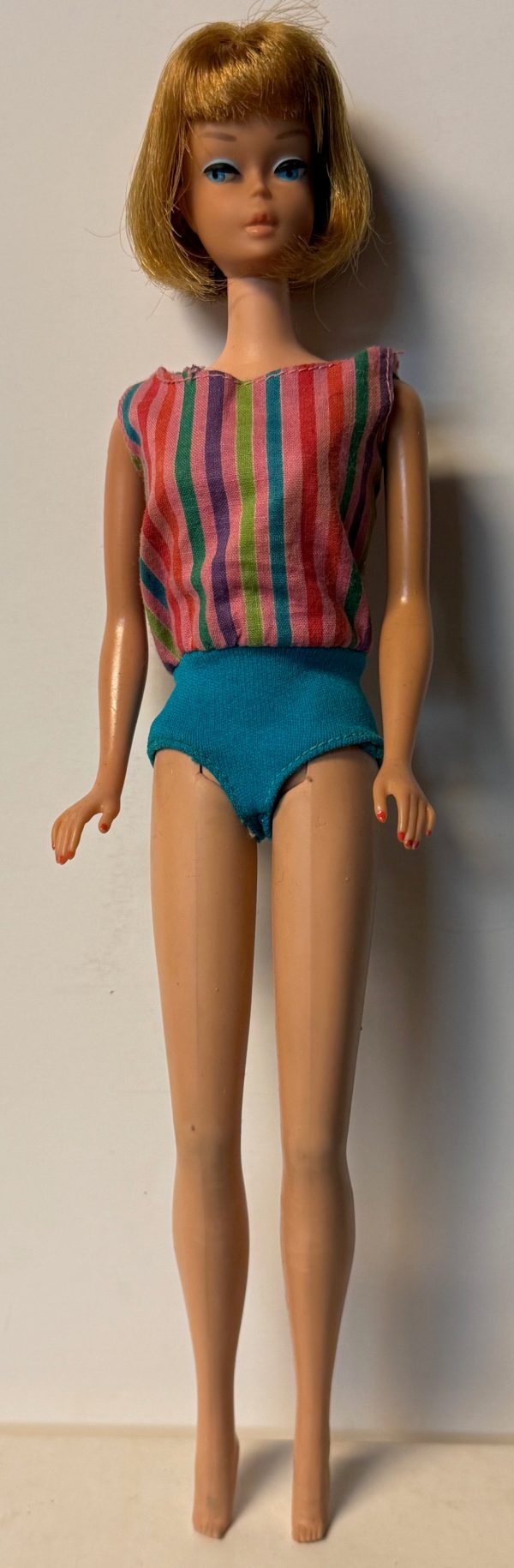 #1070 Vintage American Girl Barbie (Blonde) in Original Swimsuit