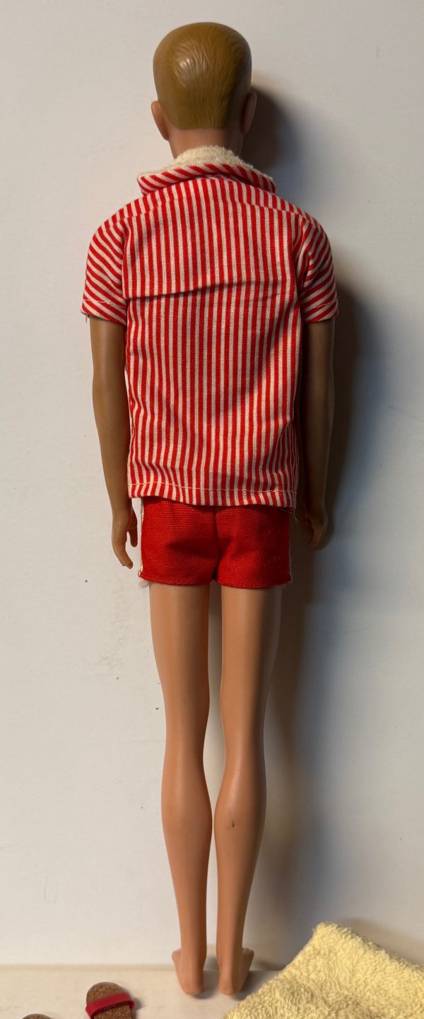 #750 Vintage Ken w/Blonde Molded Hair in Original Swimsuit - Image 5