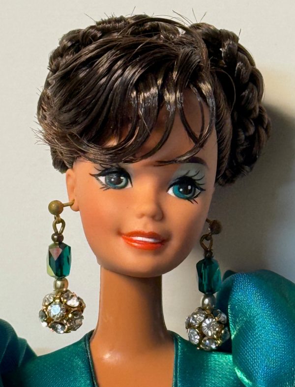 Teal Shimmer Barbie by Artist Ivan Burton OOAK - Image 3