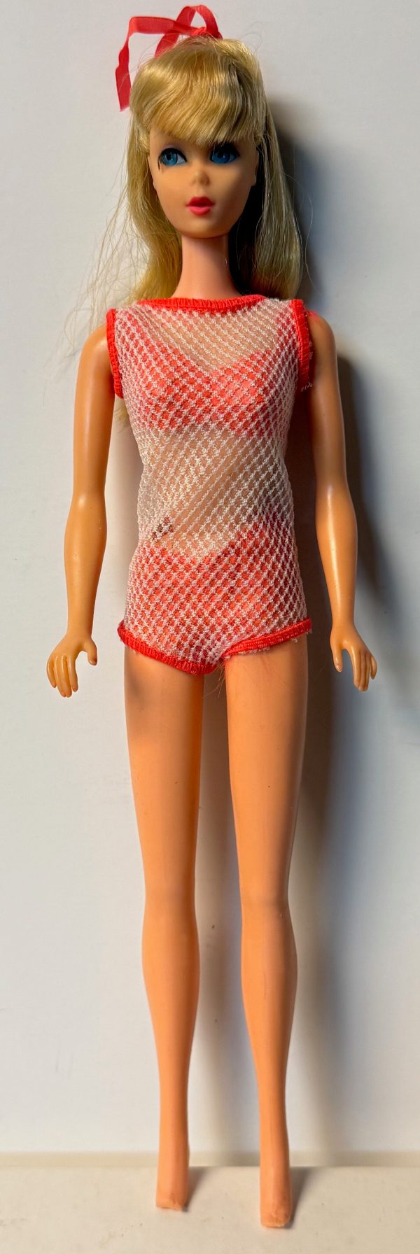 #1160 Vintage Twist 'n Turn (TNT) Barbie Blonde in Original Swimsuit
