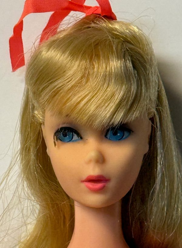 #1160 Vintage Twist 'n Turn (TNT) Barbie Blonde in Original Swimsuit - Image 2