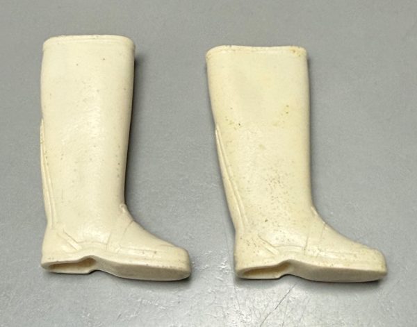 Vintage Barbie Squishy Rain Boots (White)
