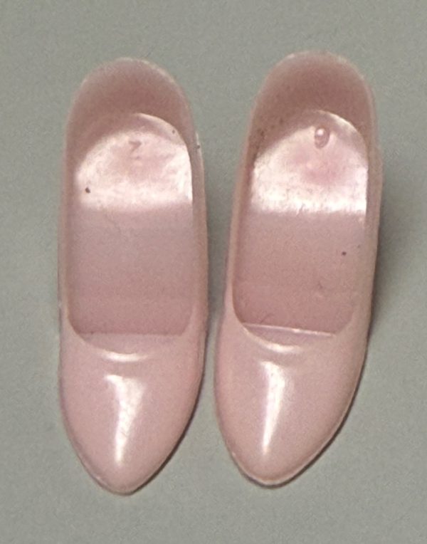 Vintage Barbie Closed Toe "Japan" Heels (Pink) - Image 2