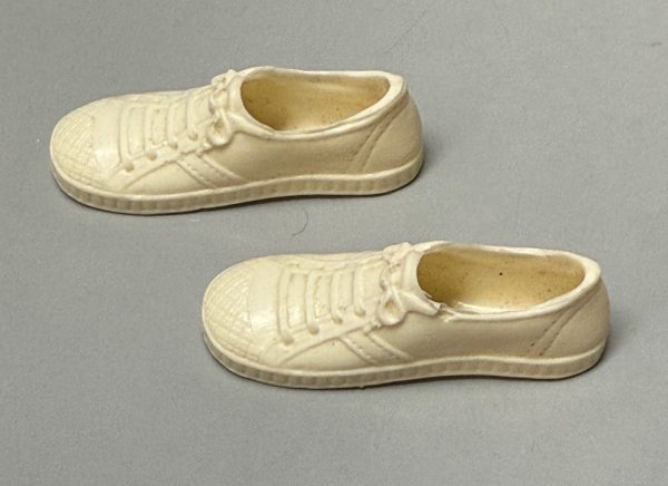 Vintage Ken White Tennis Shoes - Image 2