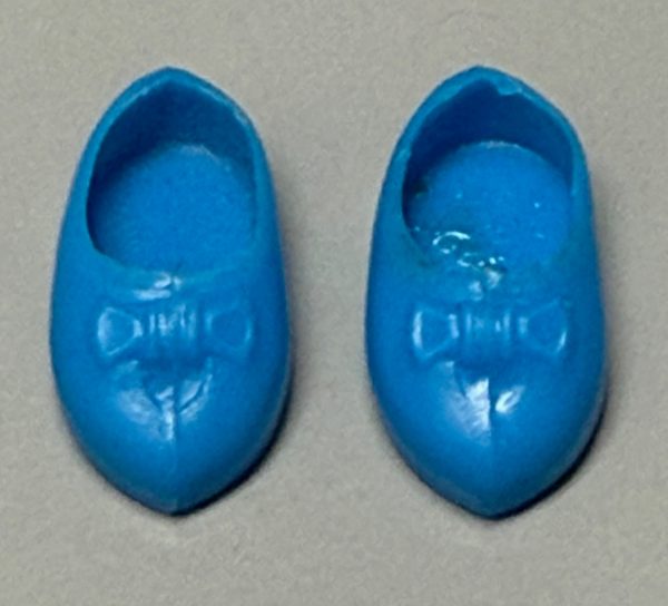 Vintage Tutti Bow Shoes (Blue)