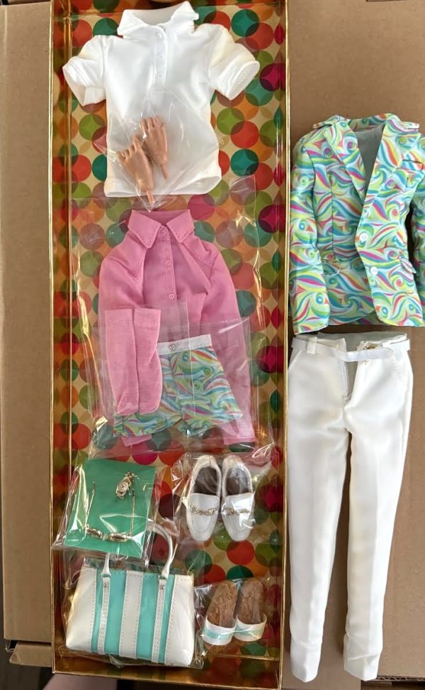 Poppy Parker Palm Springs Poolside Paramour Sergio Silva 12.5" MINT & COMPLETE OUTFIT ONLY