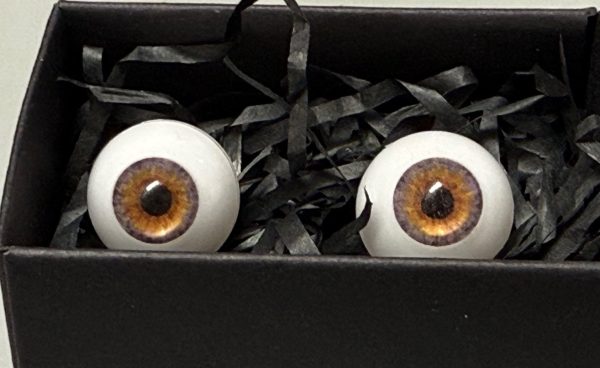 Acrylic Round Eyes (Golden) 16mm