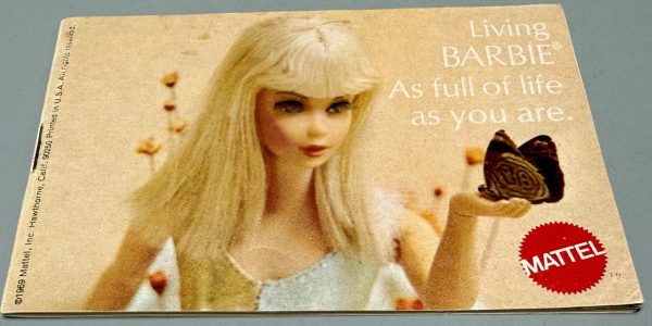 Vintage Barbie 1969 Living Barbie Fashion Booklet