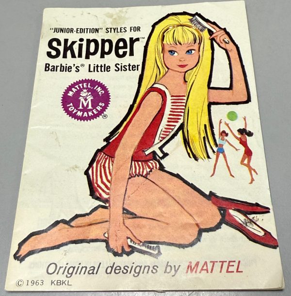 Vintage Barbie 1963 Skipper Fashion Booklet