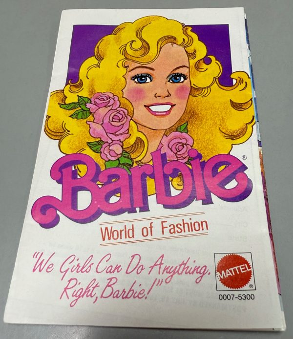 Vintage Barbie World of Fashion Booklet