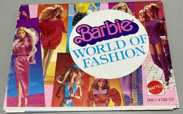 Vintage Barbie World of Barbie Fashion Booklet