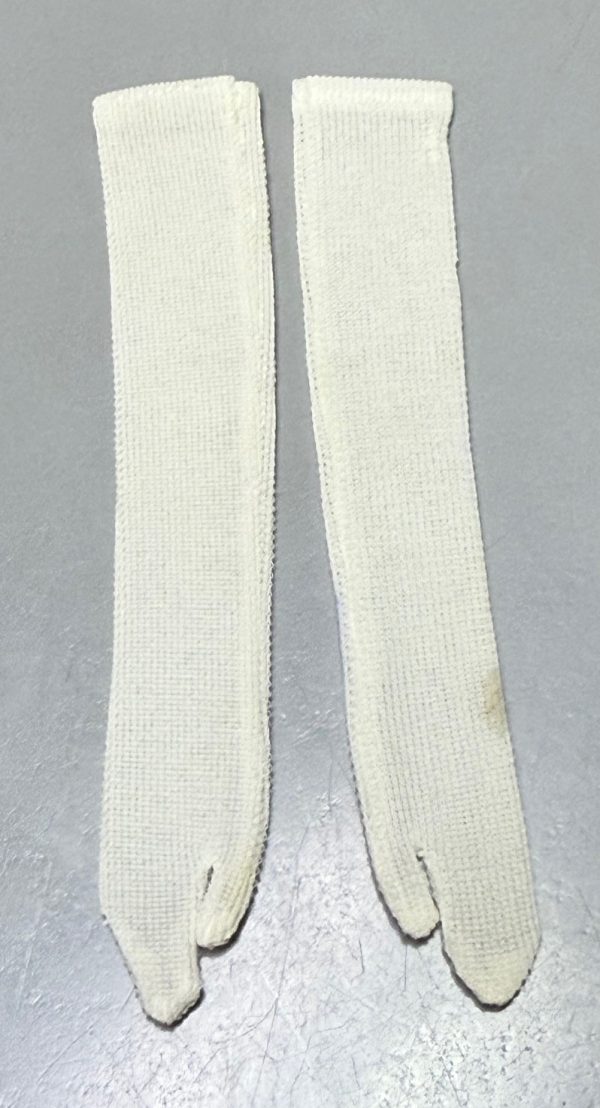 Vintage Barbie White Tricot Long Opera Gloves