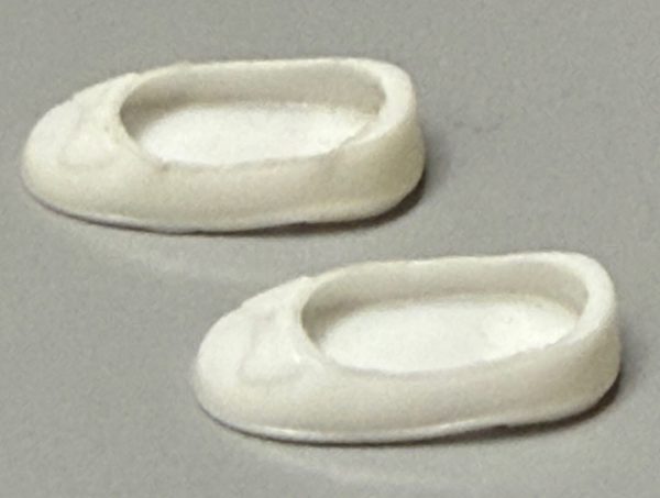 Vintage Tutti White Bow Shoes "Japan"