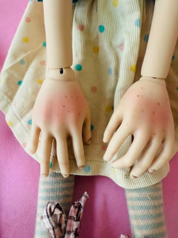 Connie Lowe Stella 16" Pink Resin BJD Doll OOAK - Image 8