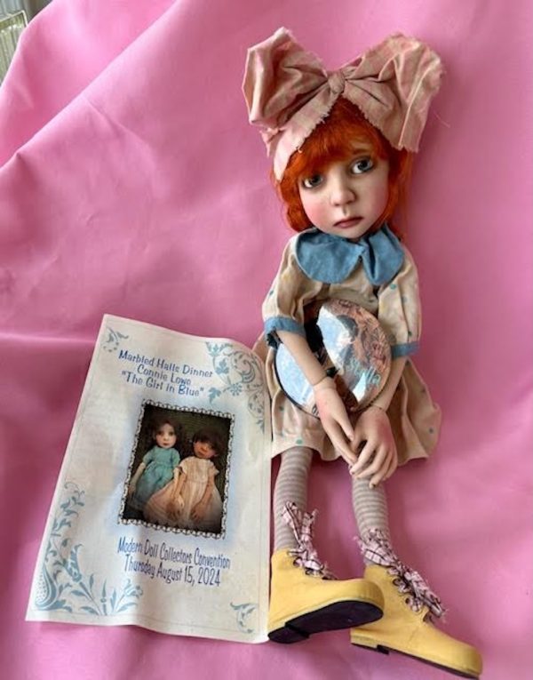 Connie Lowe Stella 16" Pink Resin BJD Doll OOAK - Image 2