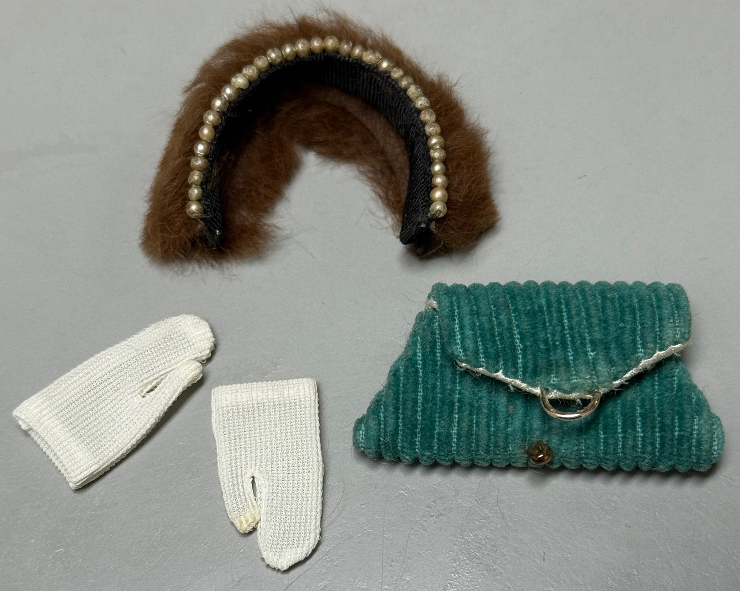 Vintage #961 Evening Splendor Barbie Fashion DRESS/HAT/PURSE/GLOVES ONLY - Image 3
