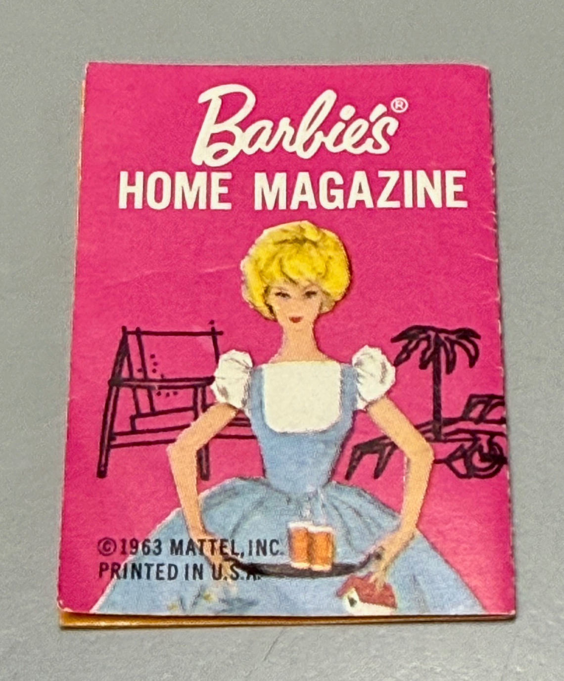 Vintage Barbie's Home Magazine (1.75 x 1.25")