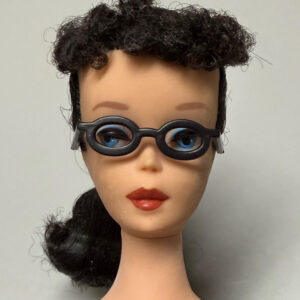 Black Round Glasses (Barbie Size)