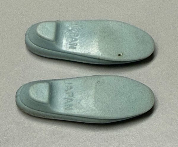 Vintage Francie Soft Flat Buckle "Japan" Shoes (Blue) - Image 3