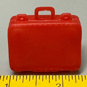Vintage Red Suitcase (Barbie Size)