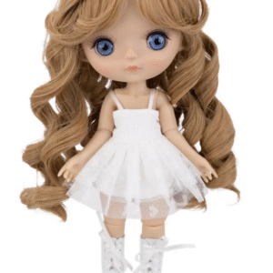 Dolly Mori Lolli Center-Part Long Wavy Wig (Beeline Honey)