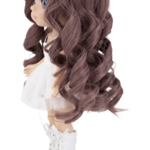 Dolly Mori Lolli Center-Part Long Wavy Wig (Brownish Purple)