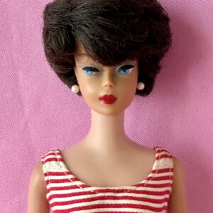 Barbie Brunette Bubble in Cruise Stripes nm. No shoes,replaced studs