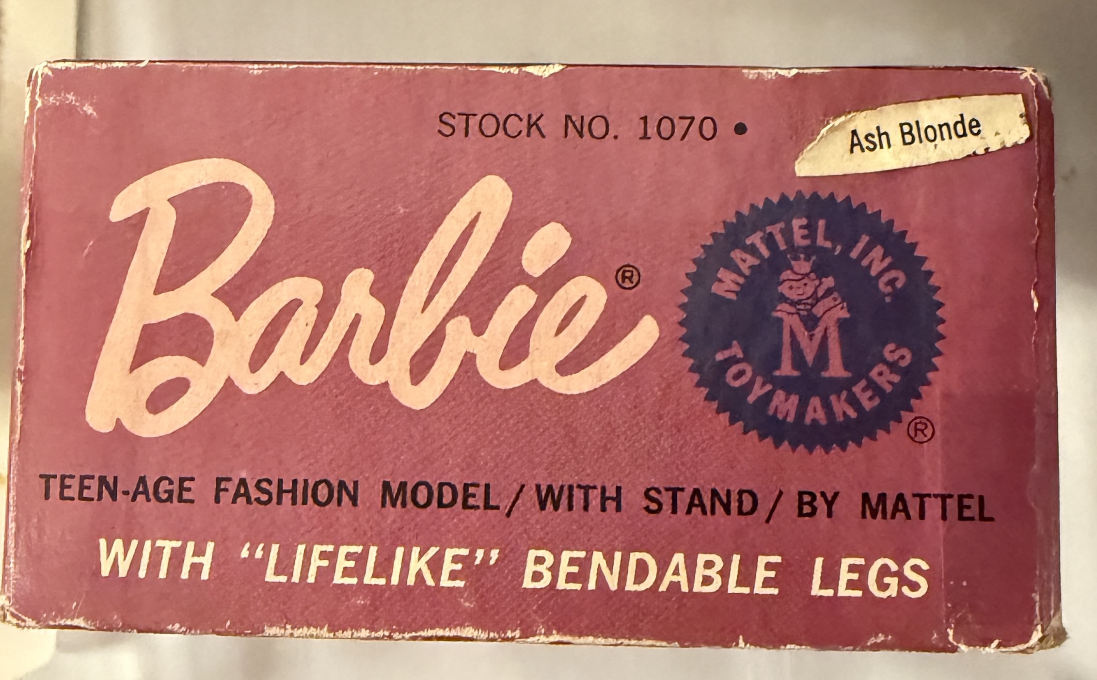 #1070 Vintage American Girl Ash Blonde Side Part w/Bendable Legs NRFB only removed from box for pictures - Image 20