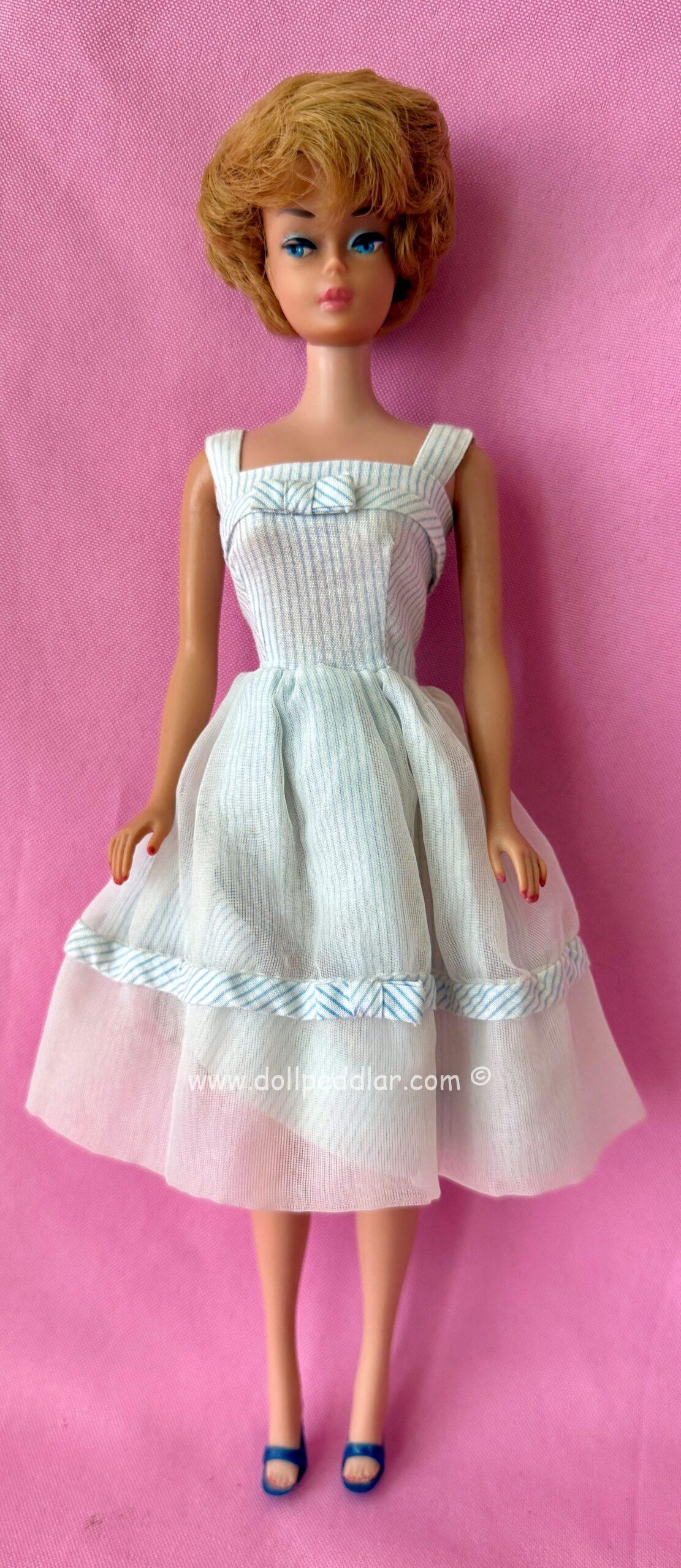 Vintage Blonde Bubble Cut Barbie in "Movie Date" Dress MINT/NEAR MINT - Image 2