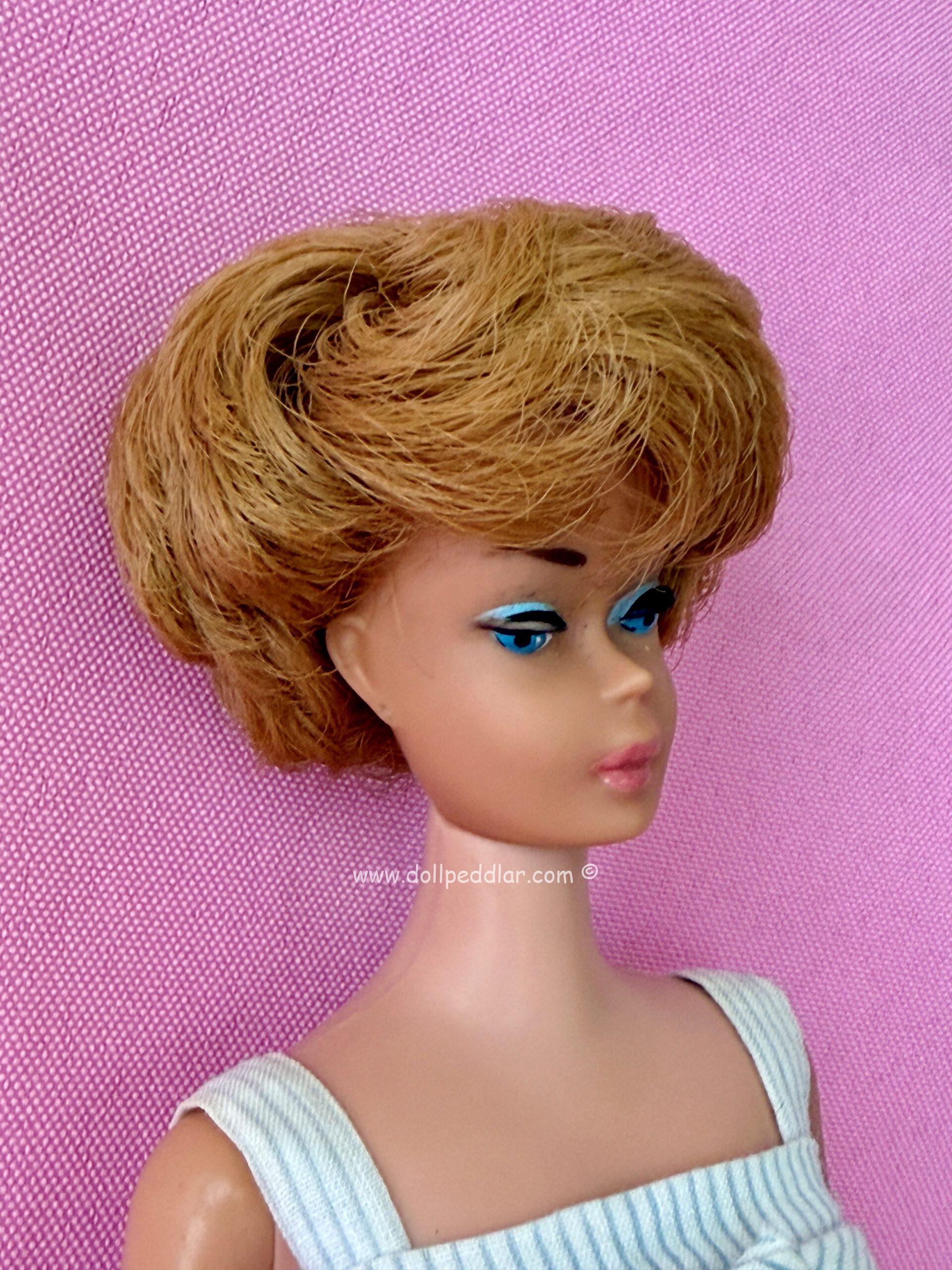 Vintage Blonde Bubble Cut Barbie in "Movie Date" Dress MINT/NEAR MINT - Image 4