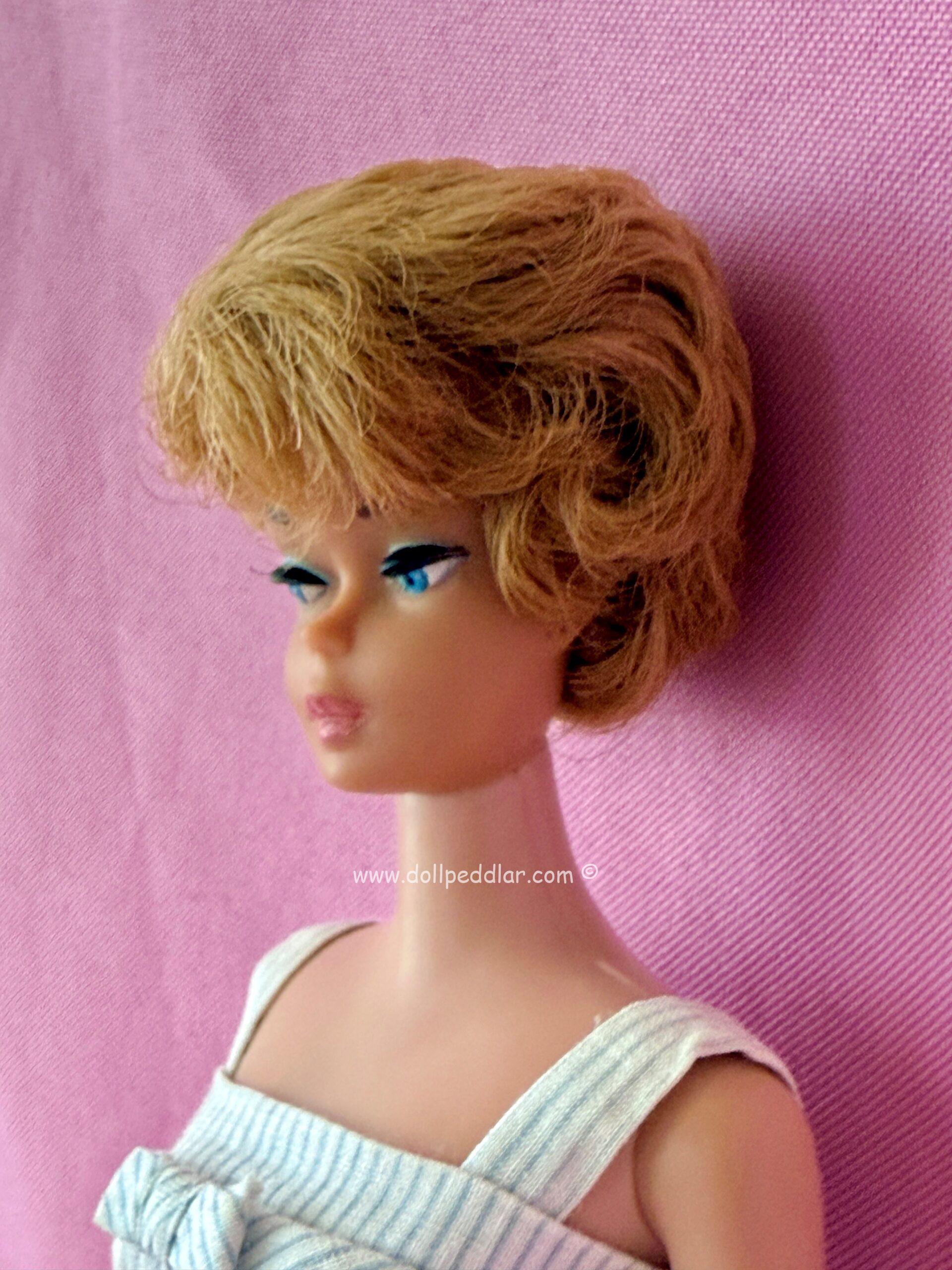 Vintage Blonde Bubble Cut Barbie in "Movie Date" Dress MINT/NEAR MINT - Image 5