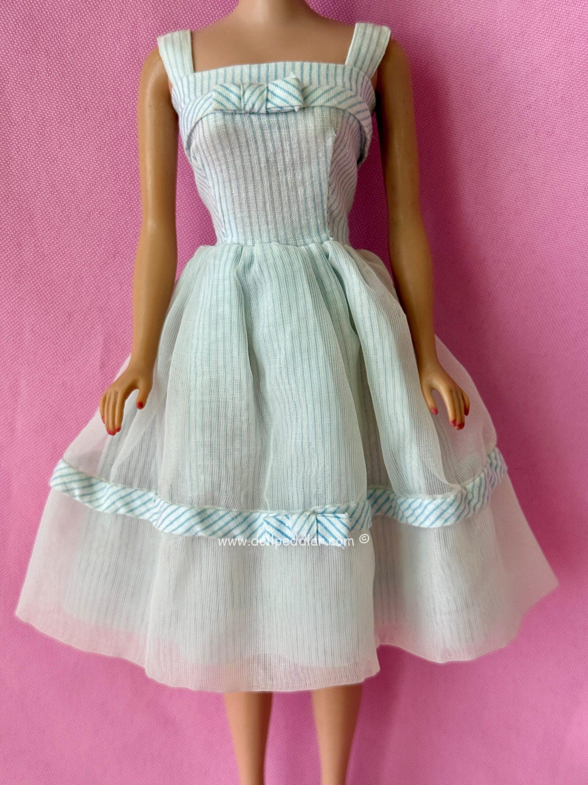 Vintage Blonde Bubble Cut Barbie in "Movie Date" Dress MINT/NEAR MINT - Image 7