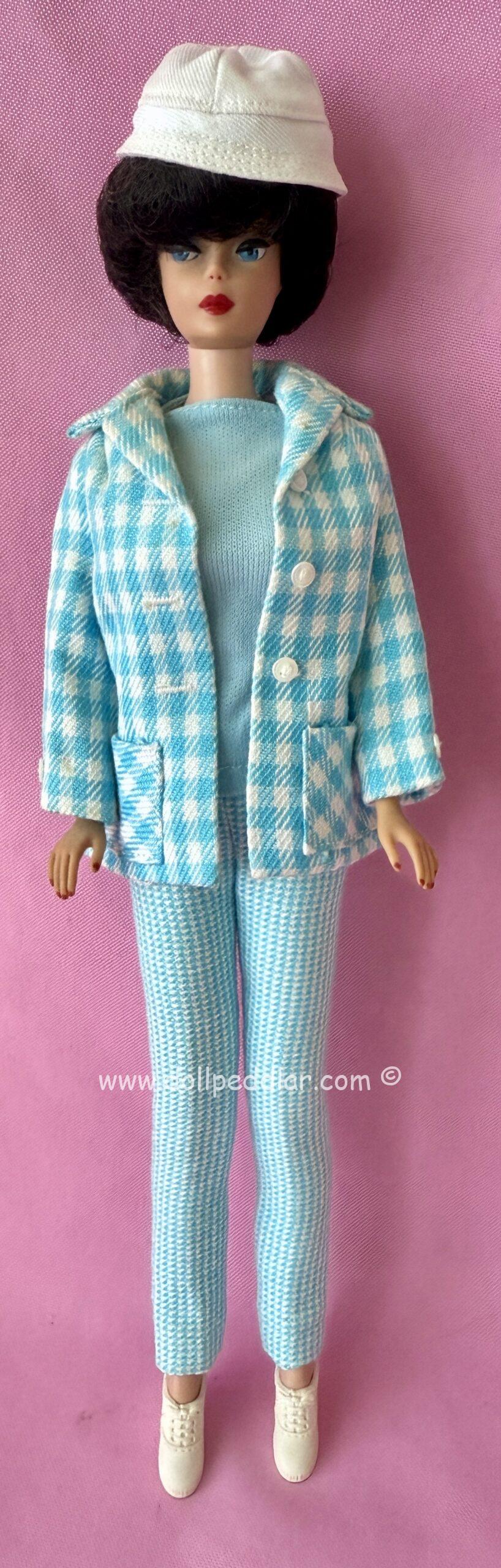 Vintage Brunette Bubble Cut Barbie DRESSED MINT/NEAR MINT - Image 2