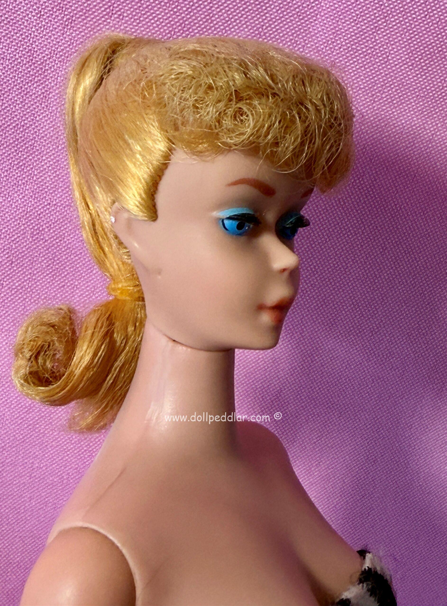 Vintage Blonde Number 6 Barbie in Swimsuit MINT/NEAR MINT - Image 5