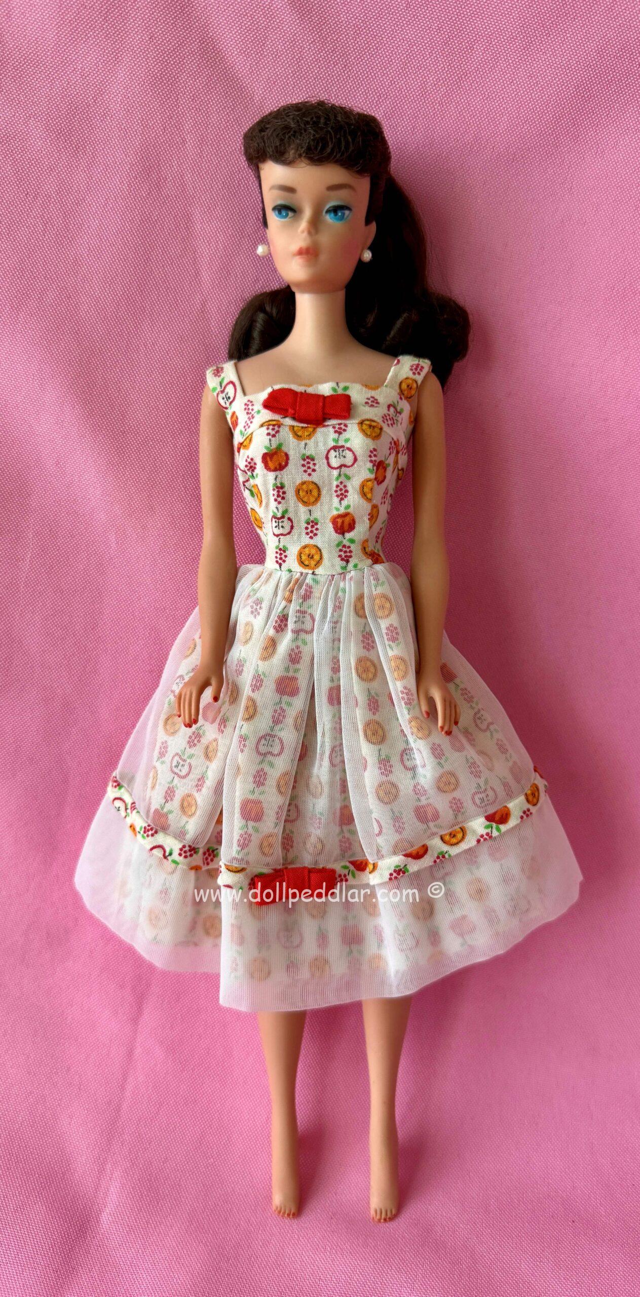 Vintage Brunette Ponytail Number 6 Barbie Dressed MINT/NEAR MINT - Image 2