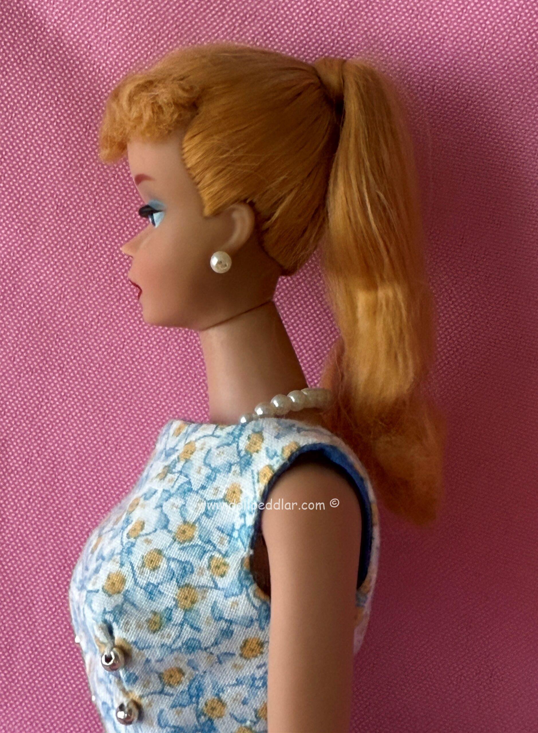 Vintage Number 4 Blonde Ponytail Barbie in Replica Outfit MINT/NEAR MINT - Image 5