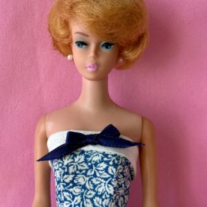 Vintage White Ginger Bubble Barbie in Replica “Lunch Date” Dress MINT/NEAR MINT