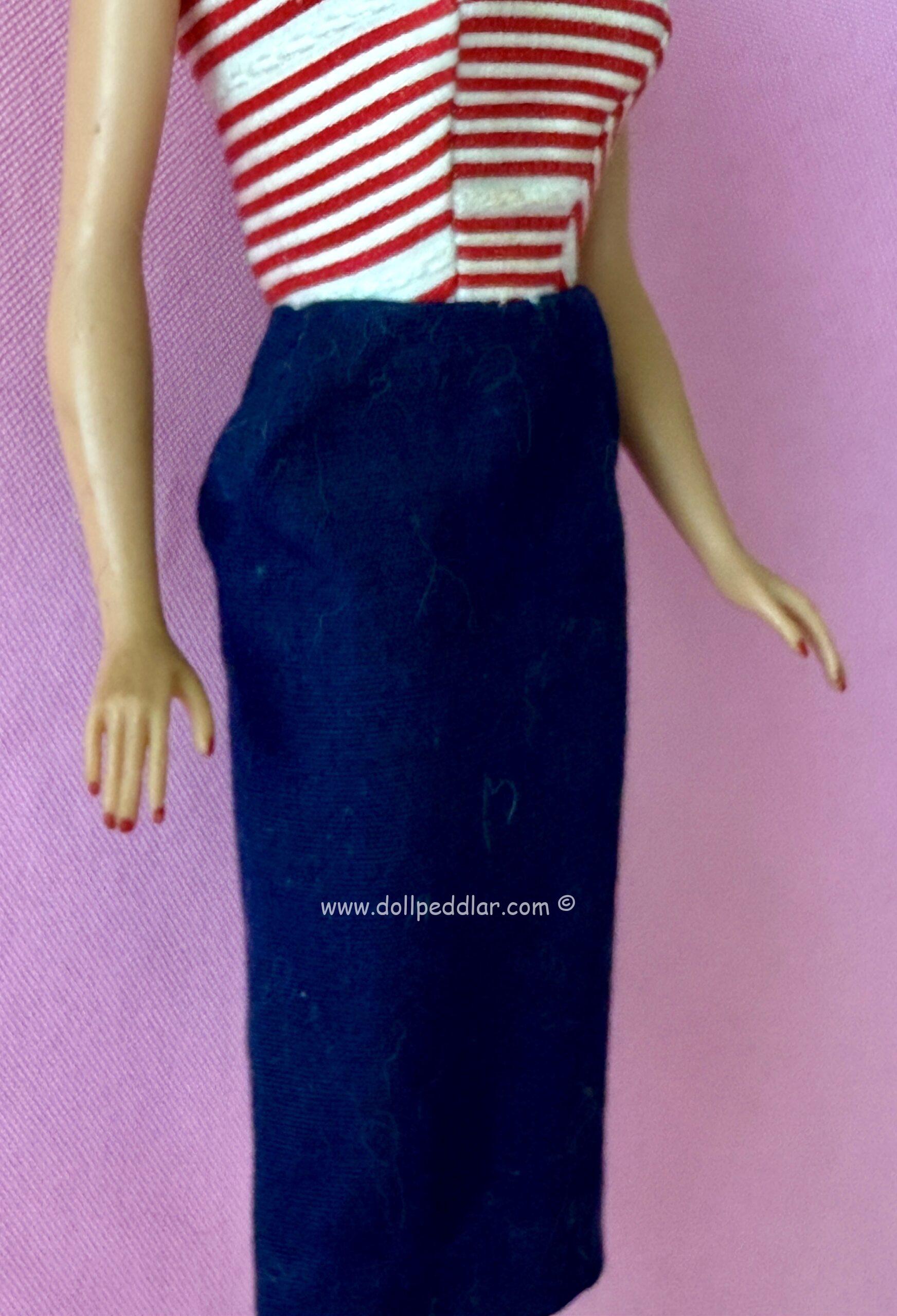 Vintage Mattel "Cruise Stripes" Outfit MINT/NEAR MINT NOT COMPLETE - Image 5