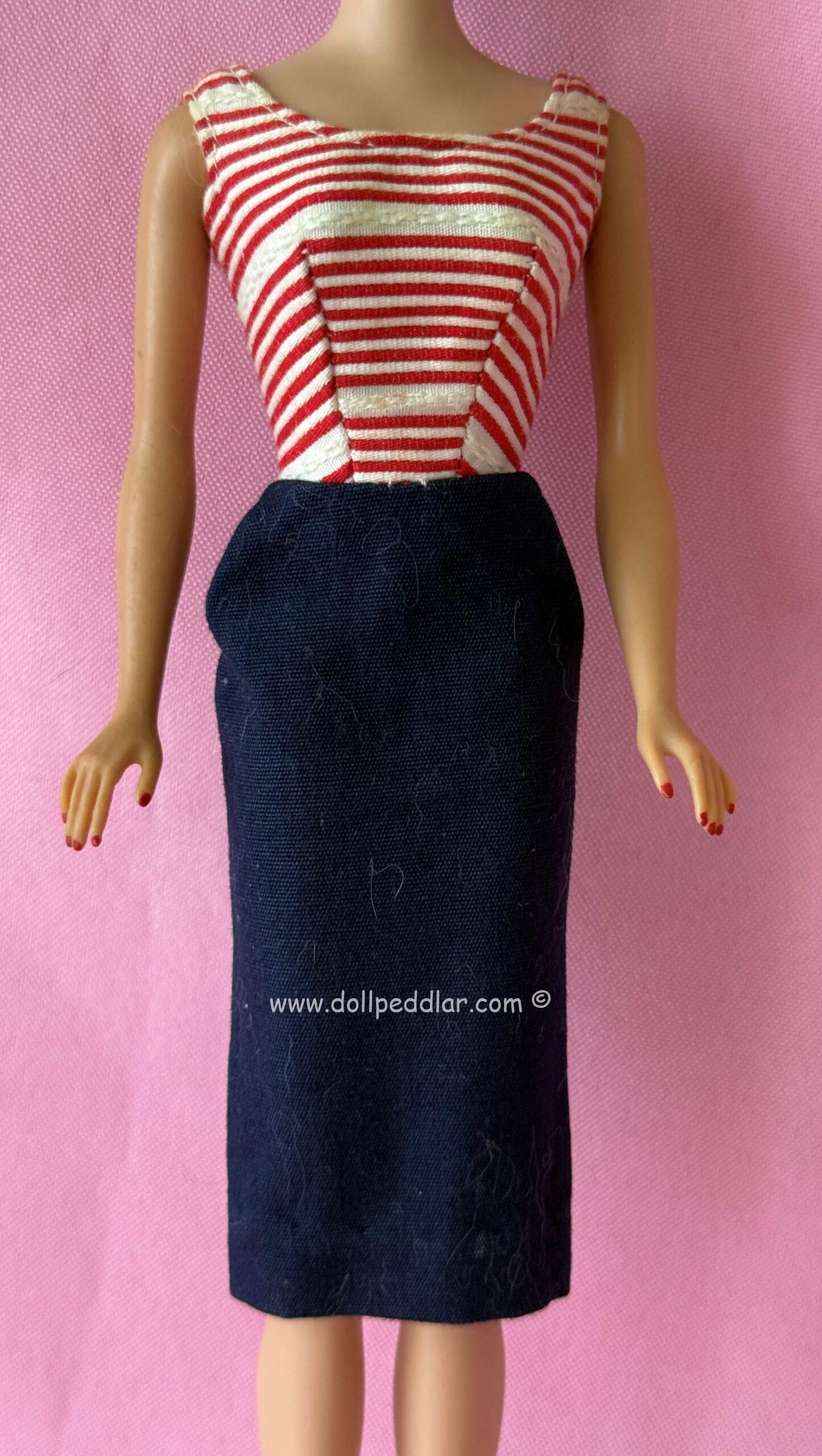 Vintage Mattel "Cruise Stripes" Outfit MINT/NEAR MINT NOT COMPLETE - Image 6